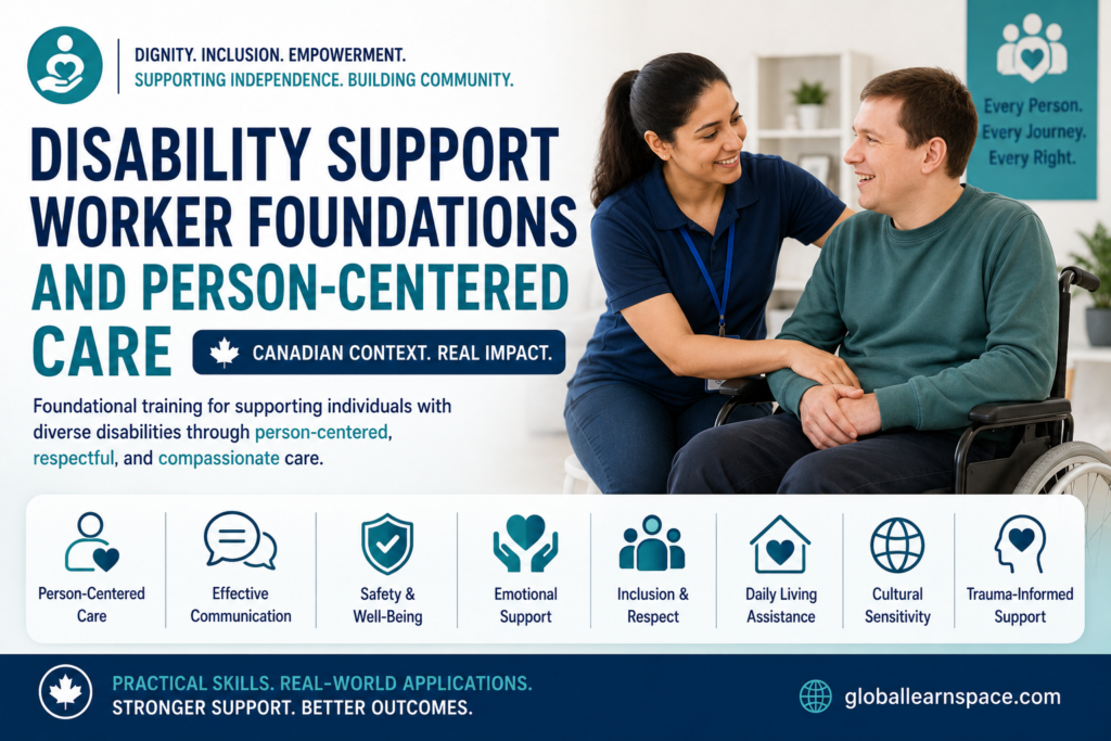 Disability Support Worker Foundations and Person-Centered Care