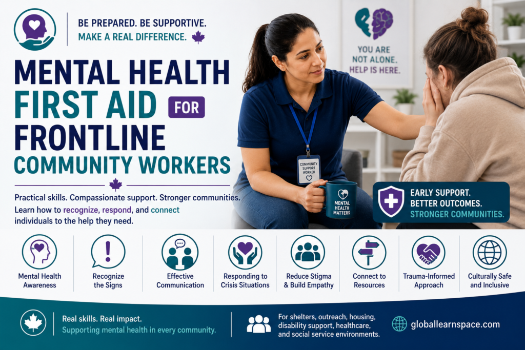 Mental Health First Aid for Frontline Community Workers