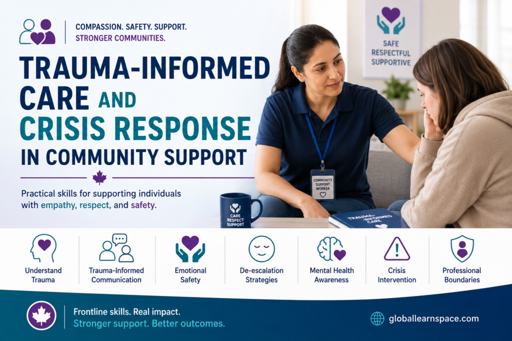Trauma-Informed Care and Crisis Response in Community Support